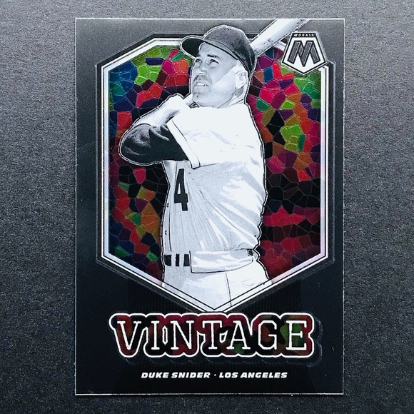 Duke Snider - 2021 Panini Mosaic Vintage #V7 - Picture 1 of 2
